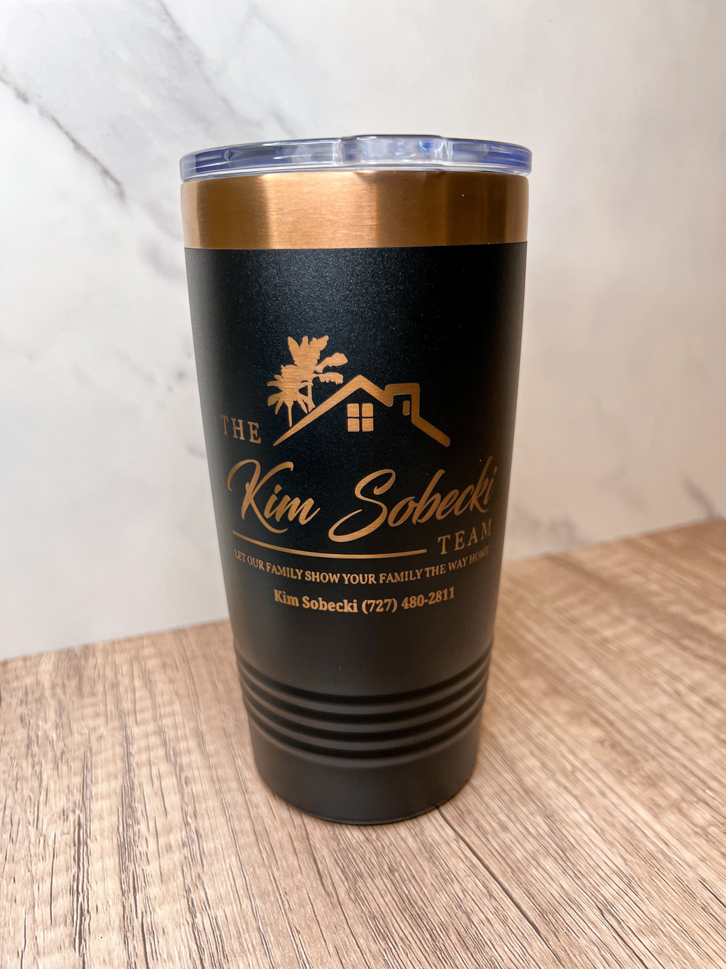 ROSE GOLD - 20 OZ TUMBLER