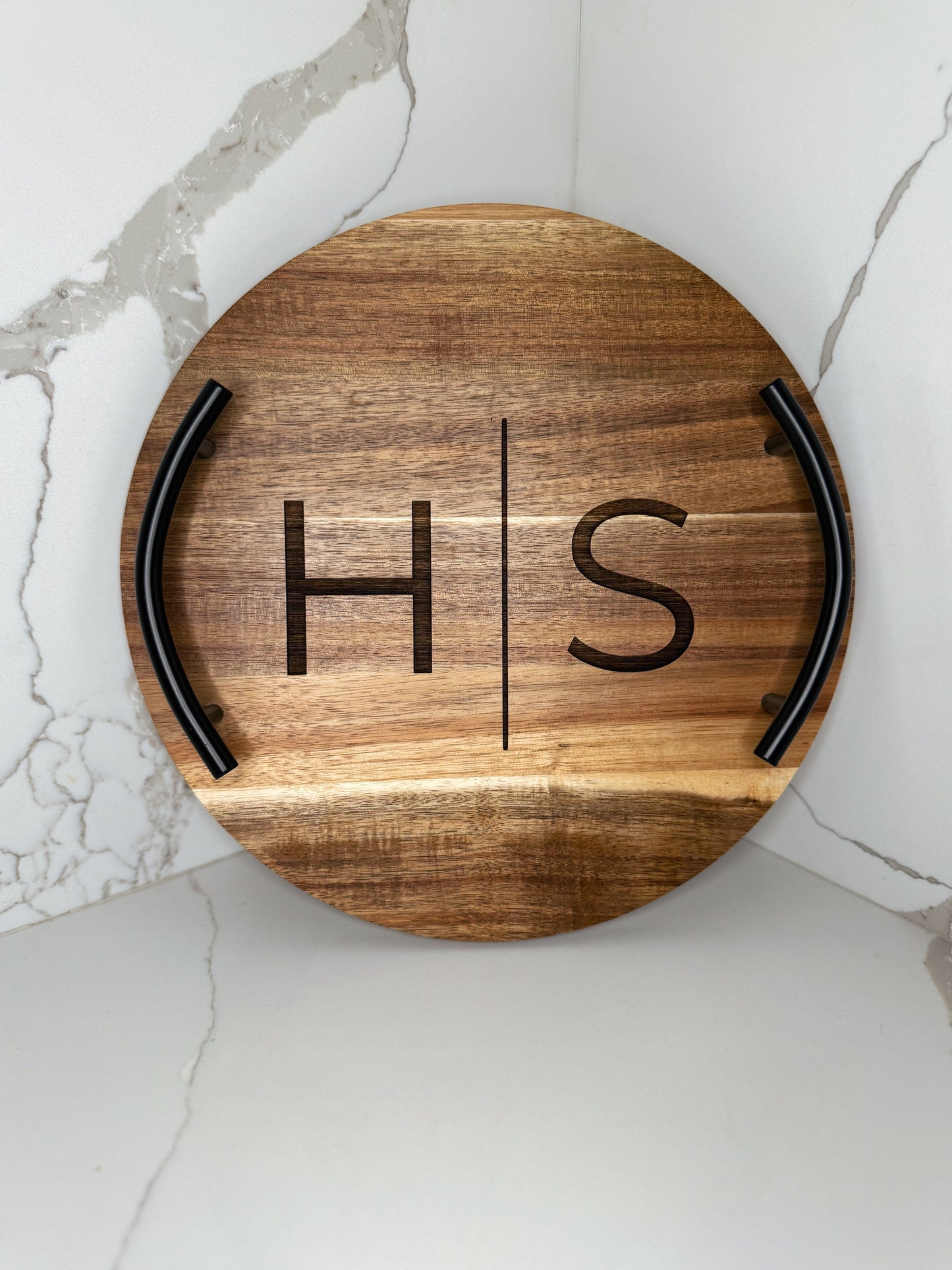 PERSONALIZED CIRCLE TRAY