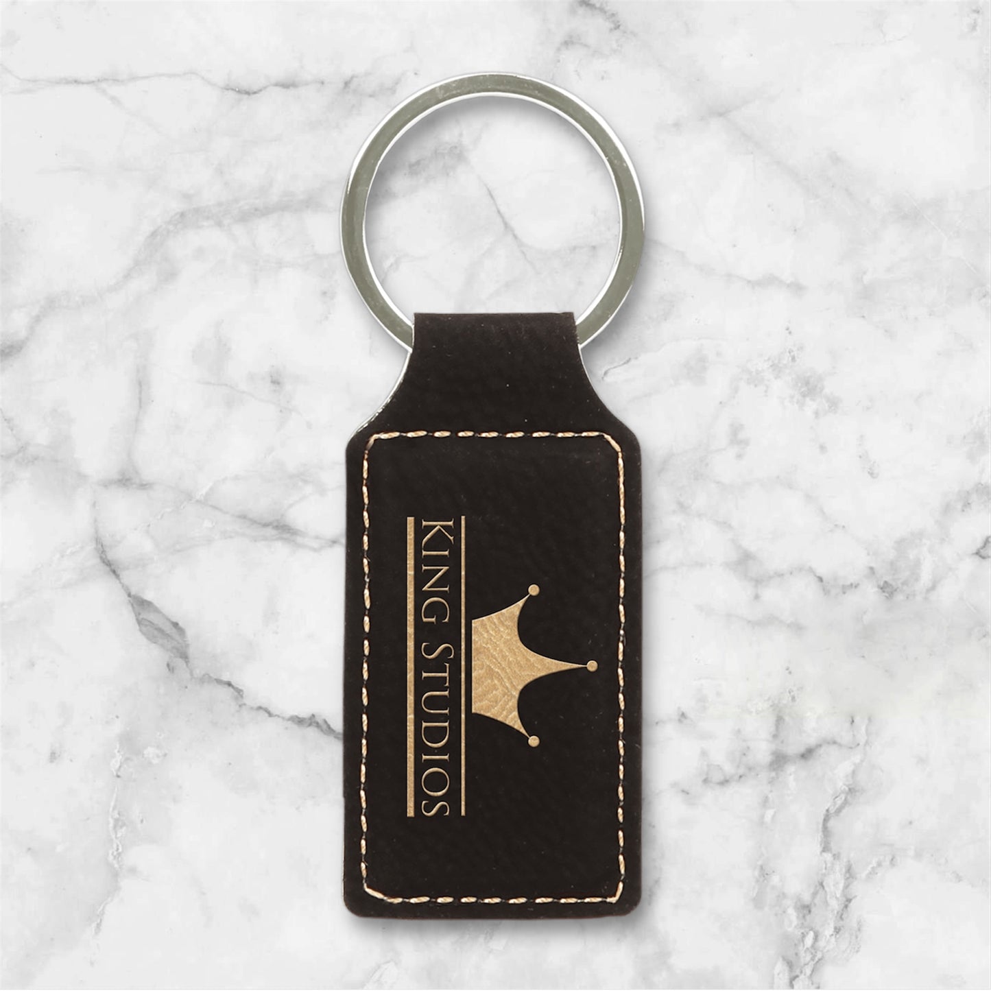 LEATHERETTE KEYCHAIN