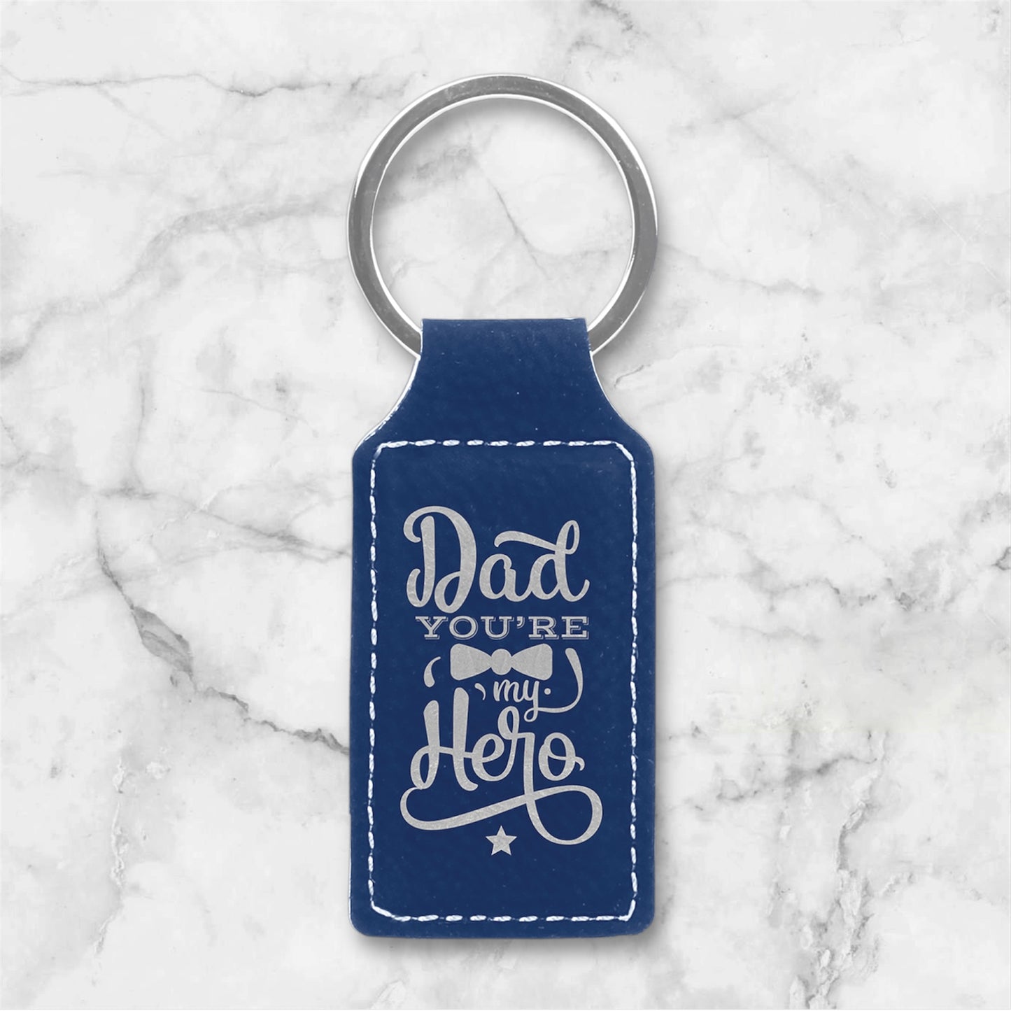 LEATHERETTE KEYCHAIN