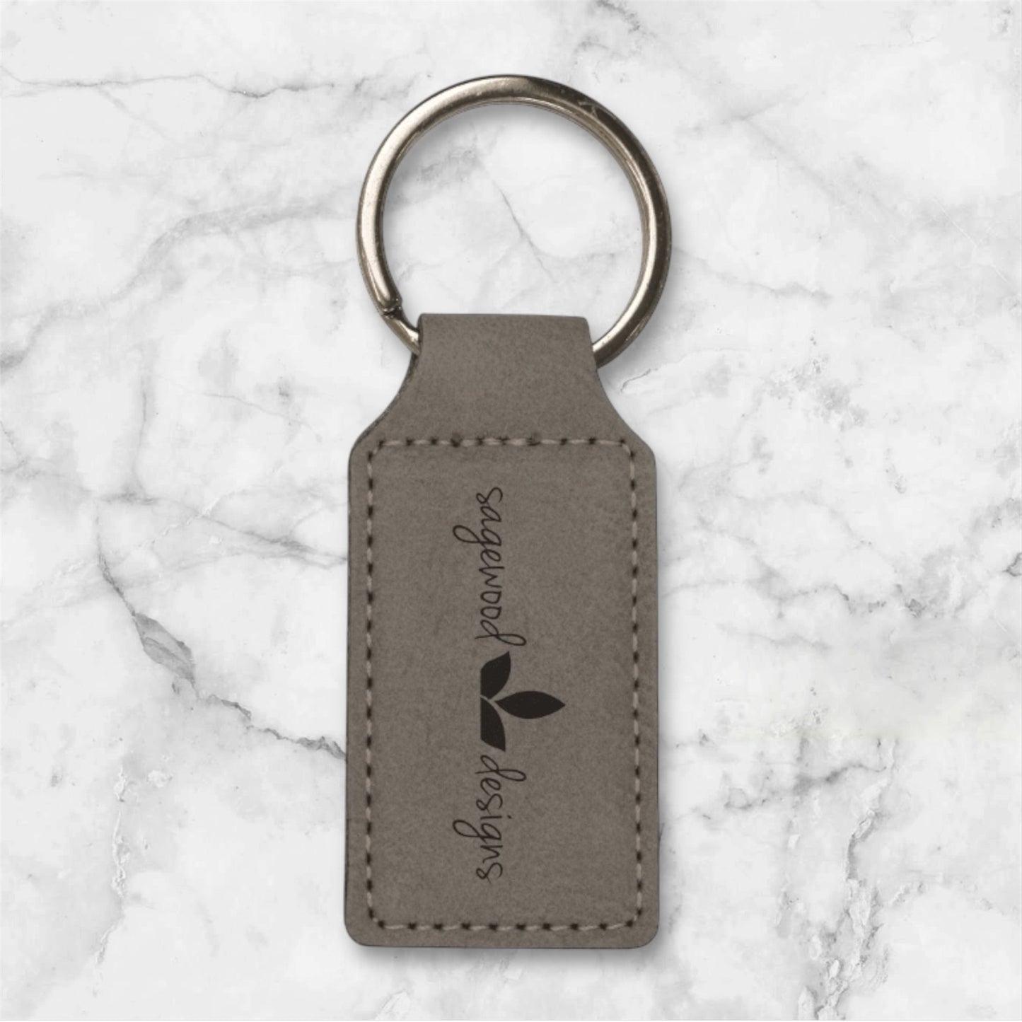 LEATHERETTE KEYCHAIN