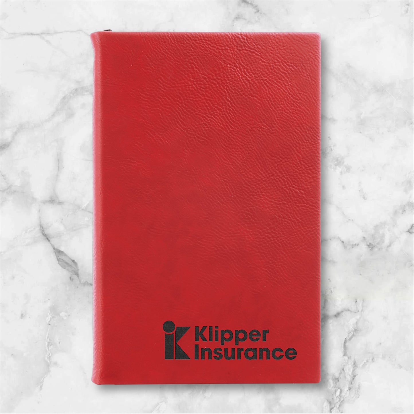 LEATHERETTE JOURNAL WITH LINED NOTEPAD