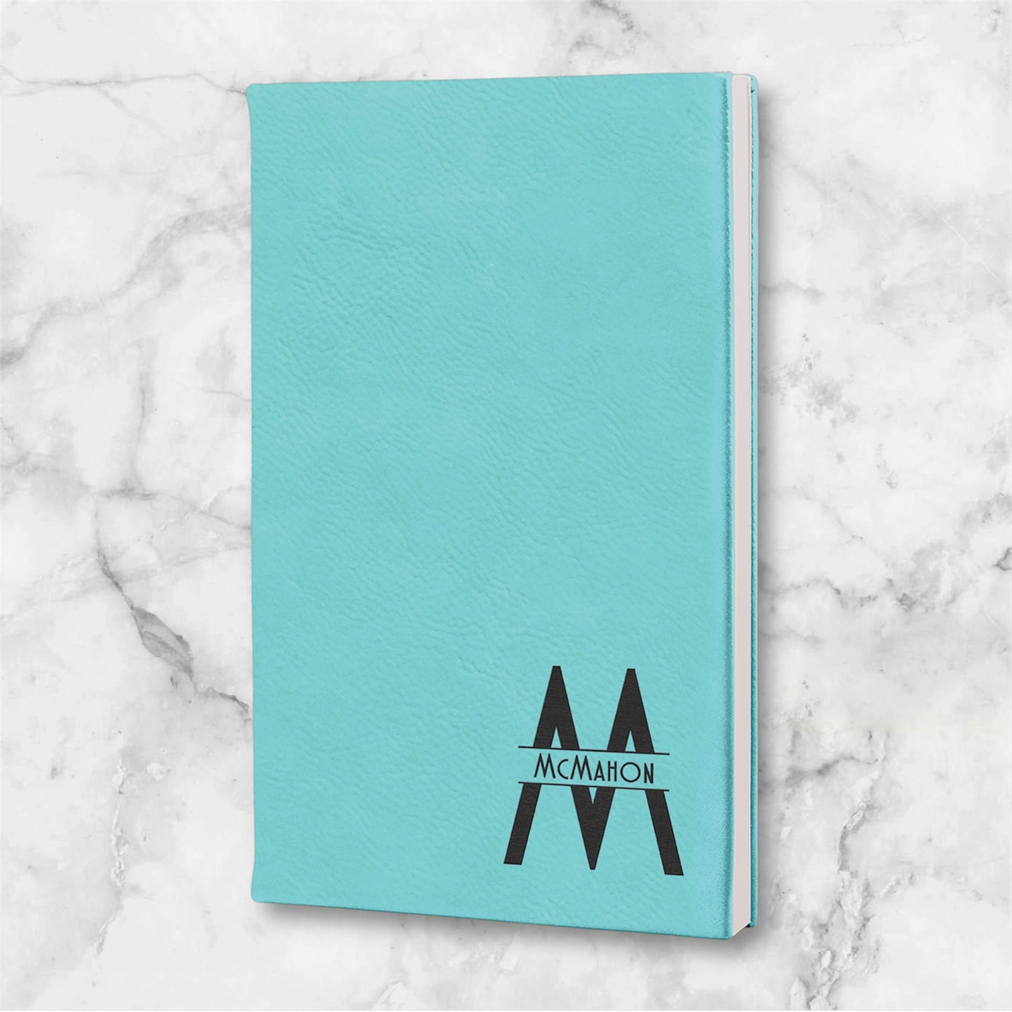 LEATHERETTE JOURNAL WITH LINED NOTEPAD