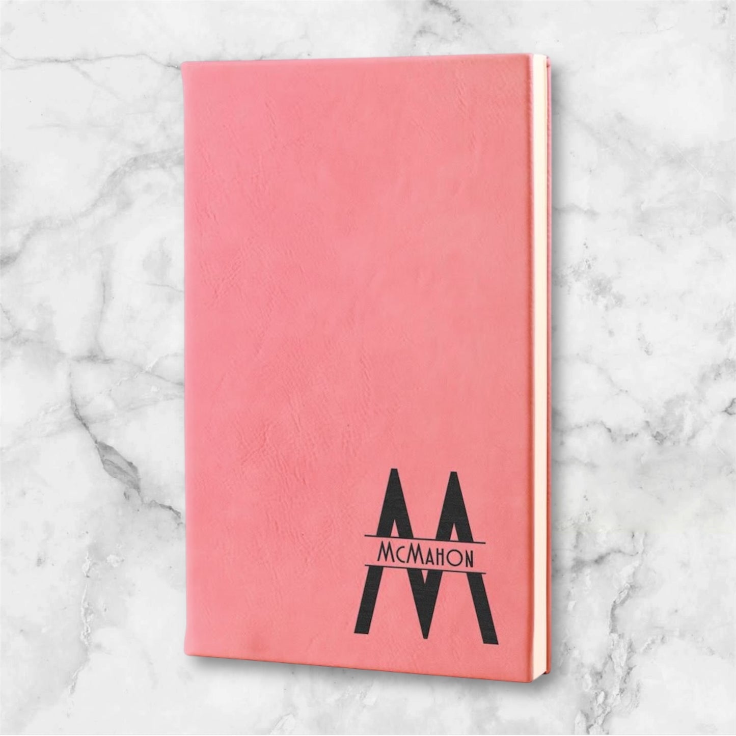 LEATHERETTE JOURNAL WITH LINED NOTEPAD